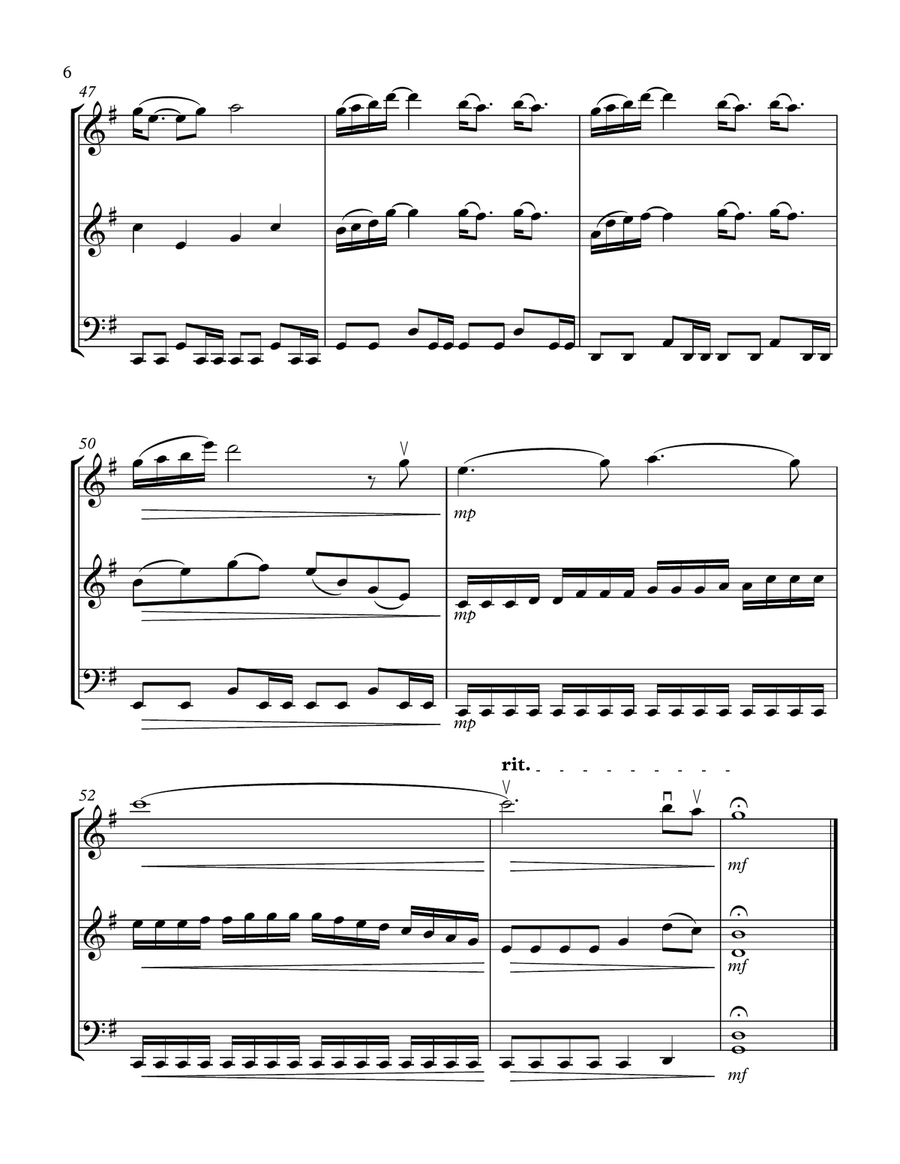 Never Enough String Trio scores gallery preview page 6