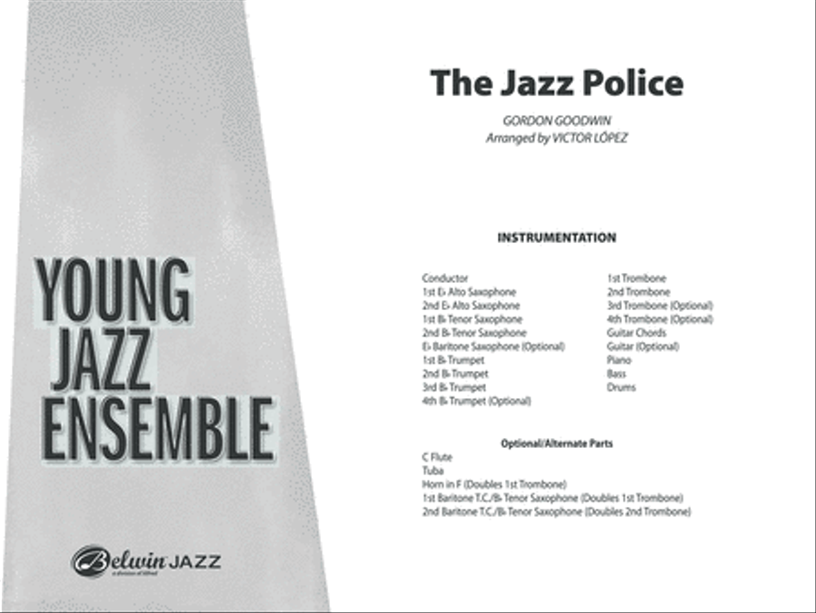 The Jazz Police Jazz Ensemble scores gallery preview page 21
