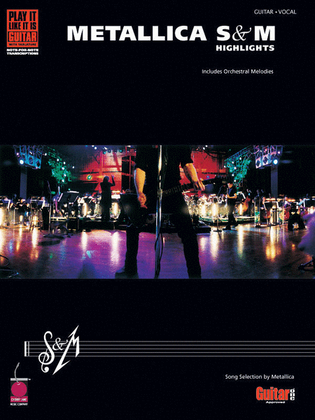 Book cover for Metallica - S&M Highlights