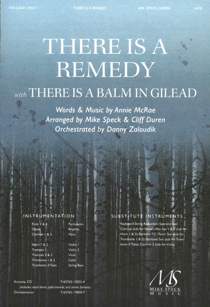 There Is A Remedy with There Is A Balm (Anthem)