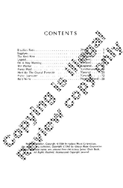 The K. K. Davis Junior Choir Book of International Folksongs