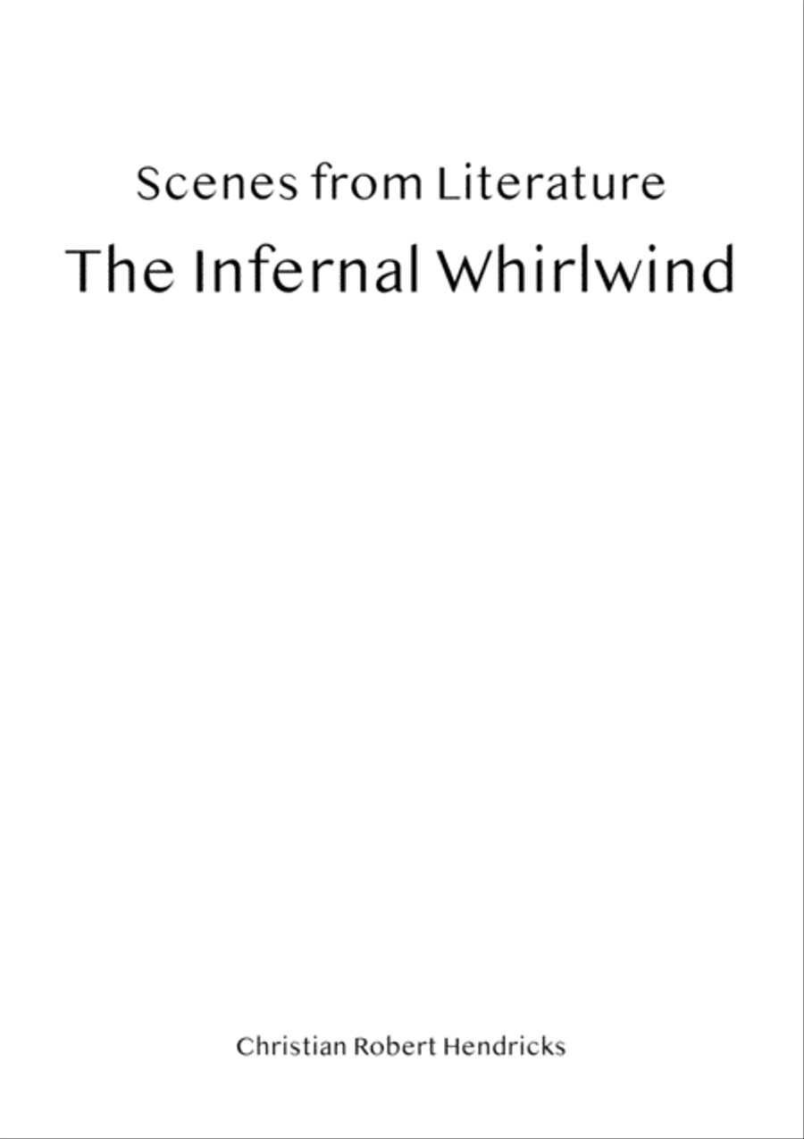 Scenes from Literature: The Infernal Whirlwind Piano Solo scores gallery preview page 1