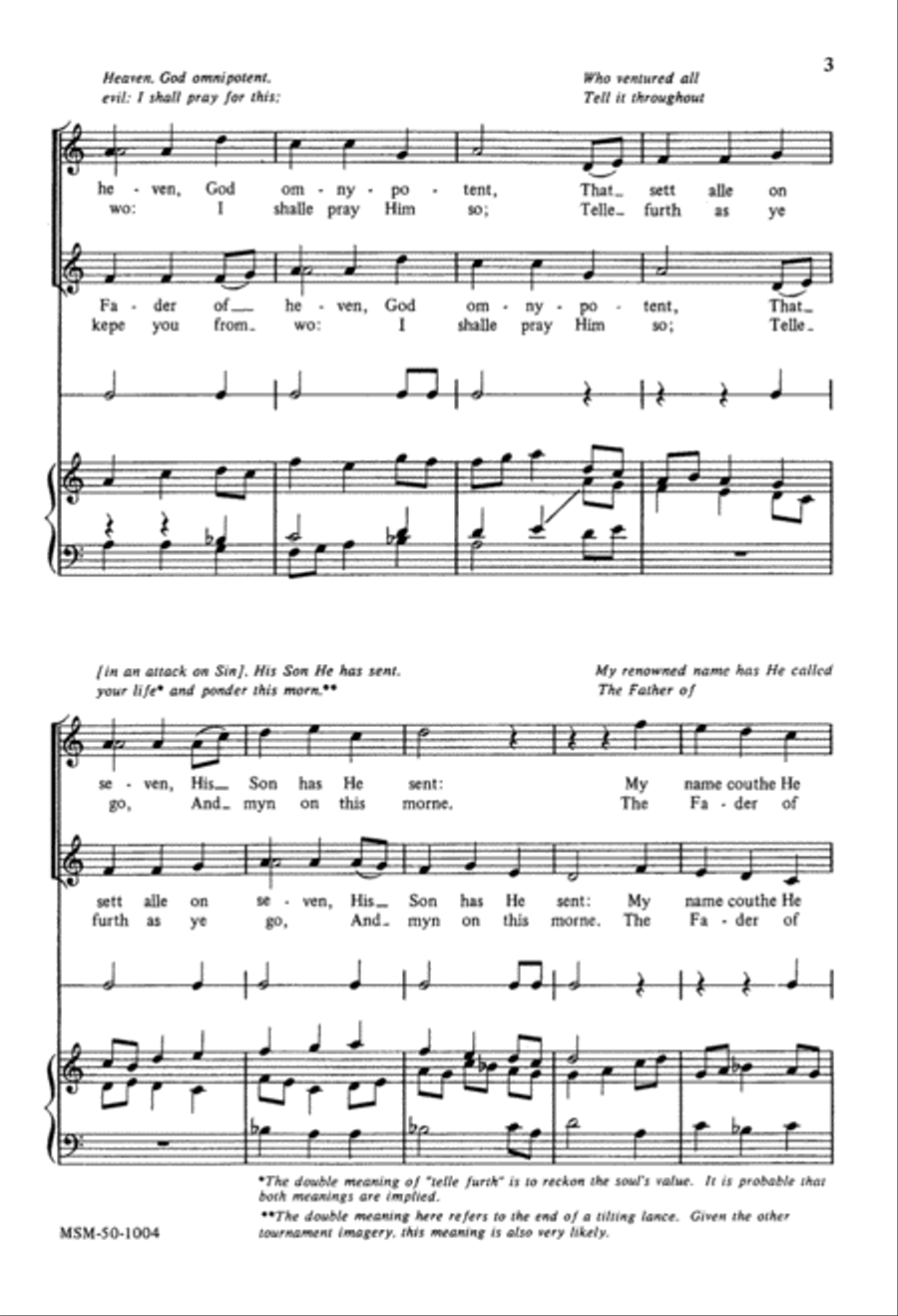 The Fader of Heven 2-Part scores gallery preview page 2