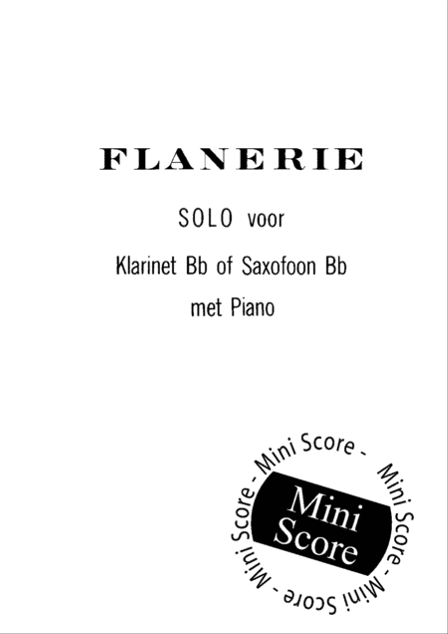 Flanerie Clarinet scores gallery preview page 3