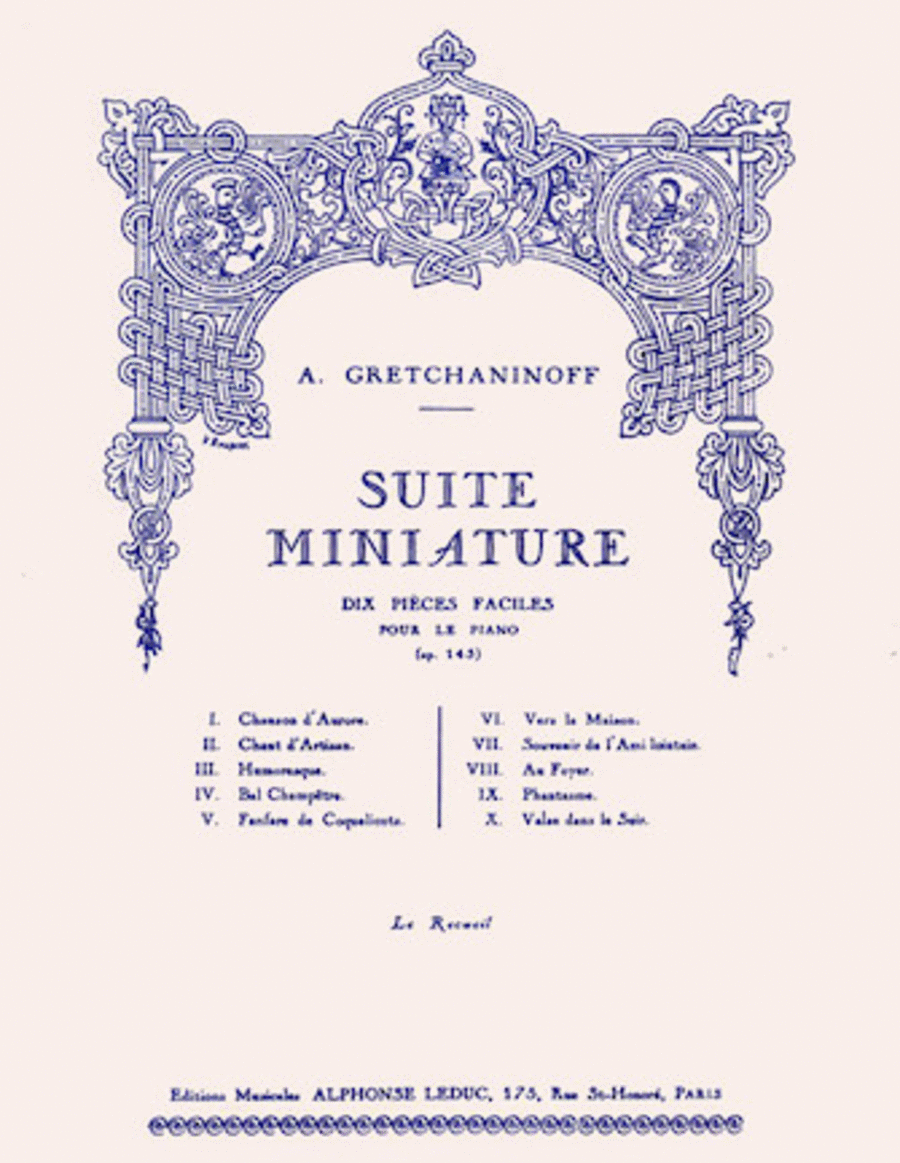 Suite Miniature Op. 145