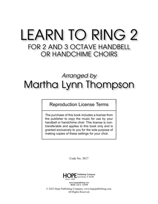 Book cover for Learn to Ring 2