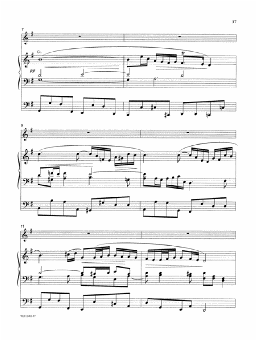 Wedding Classics for Trumpet and Organ Trumpet scores gallery preview page 11