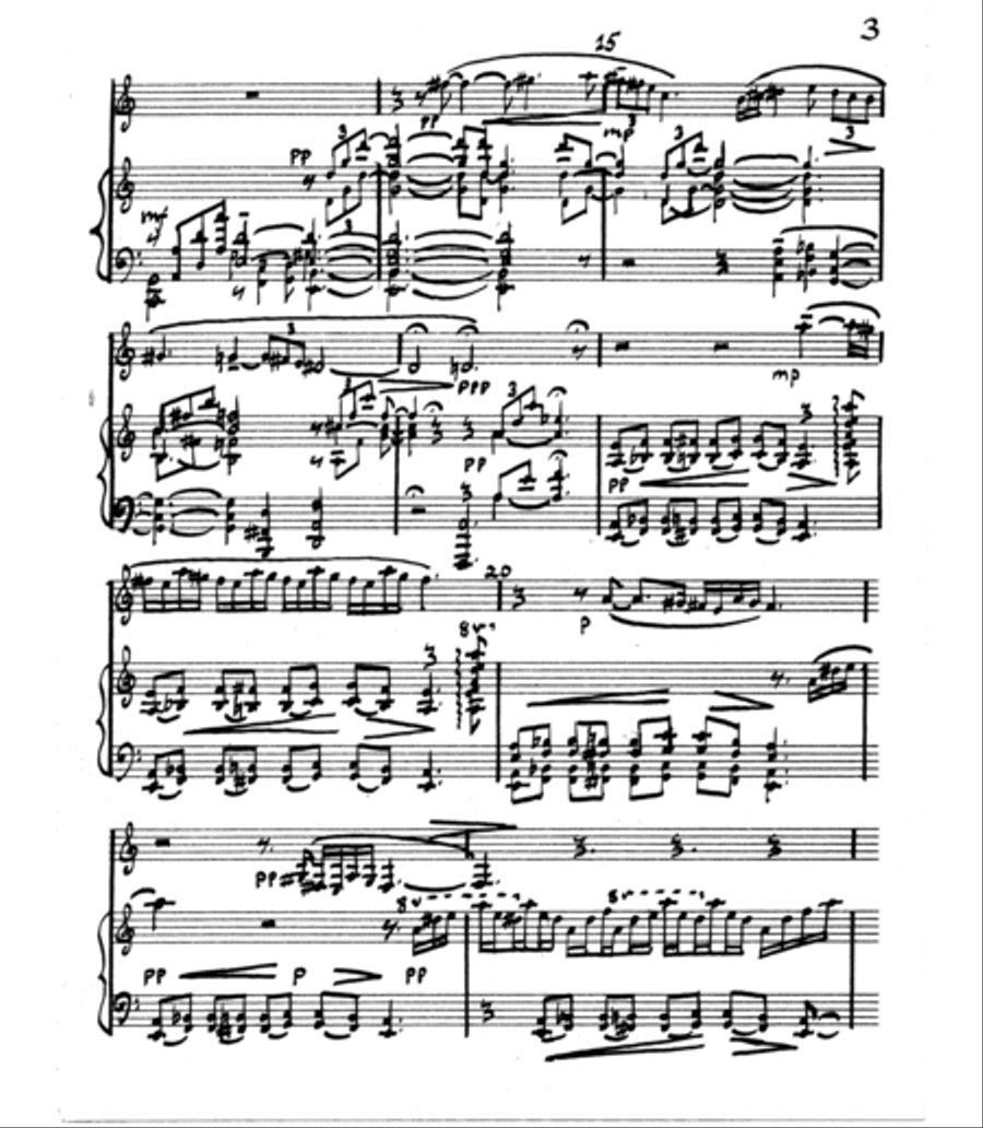 Memories of Anatolia Clarinet Solo scores gallery preview page 6