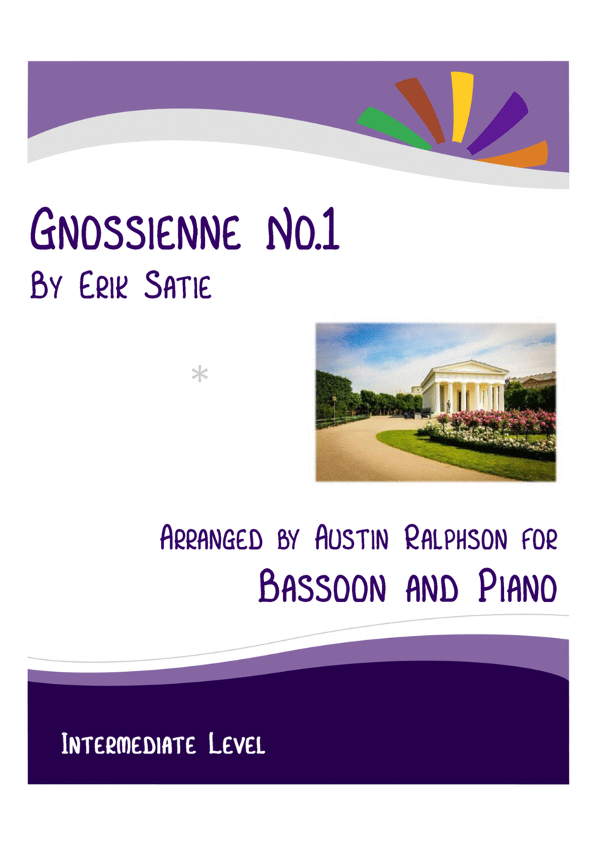 Gnossienne No.1 (Satie) - bassoon and piano with FREE BACKING TRACK image number null