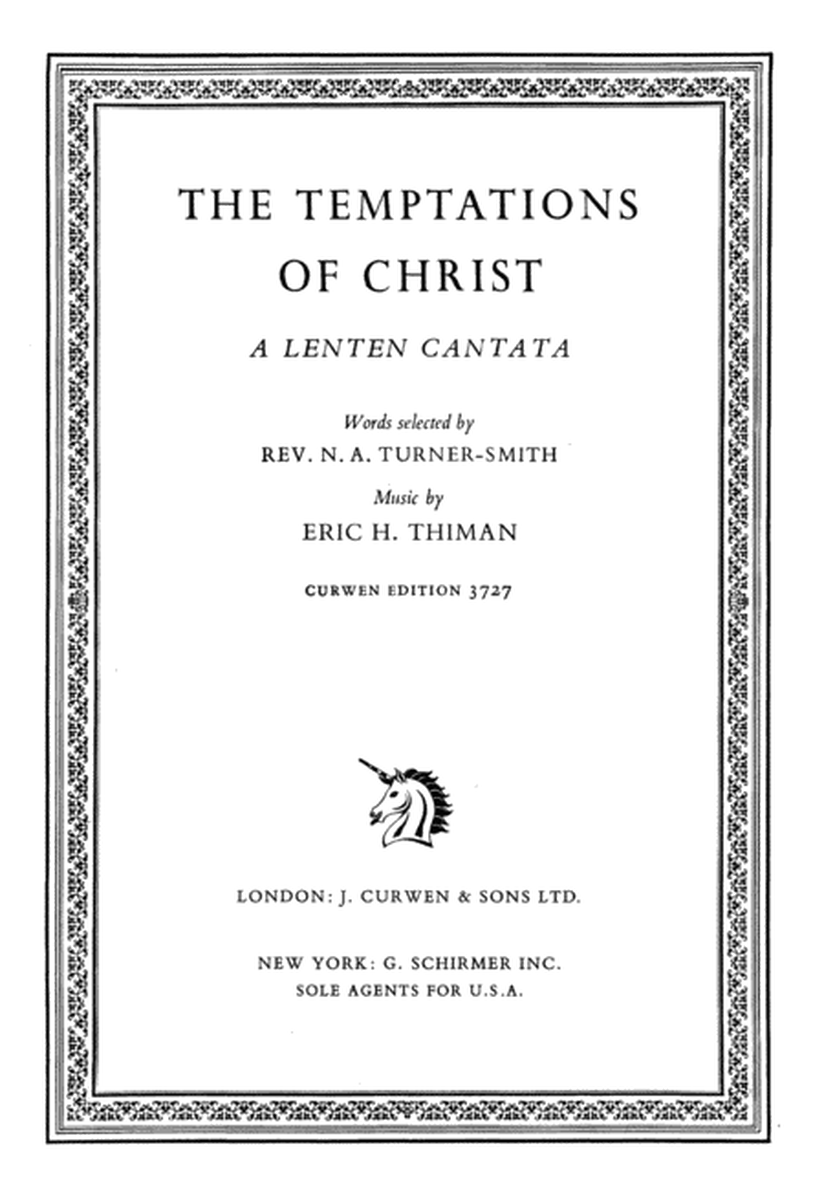 The Temptations Of Christ