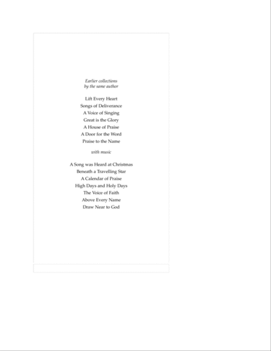 Beyond Our Dreaming Collection / Songbook scores gallery preview page 4