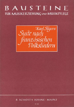 Suite Nach Franzosischen Score