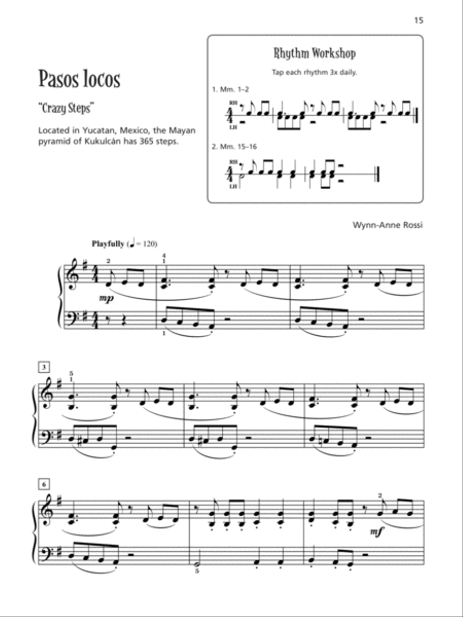 MAosica Latina, Book 2 Piano Solo scores gallery preview page 5