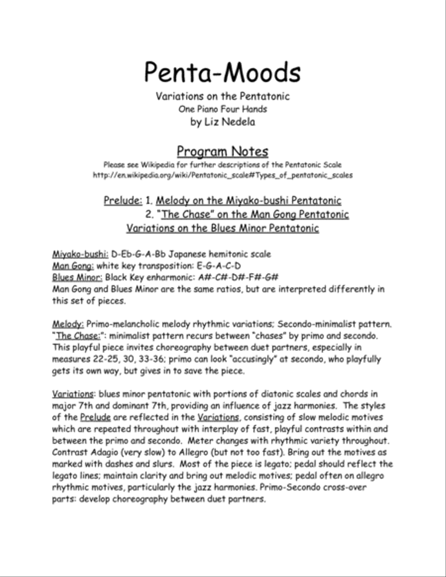 Penta-Moods Set of Parts scores gallery preview page 2