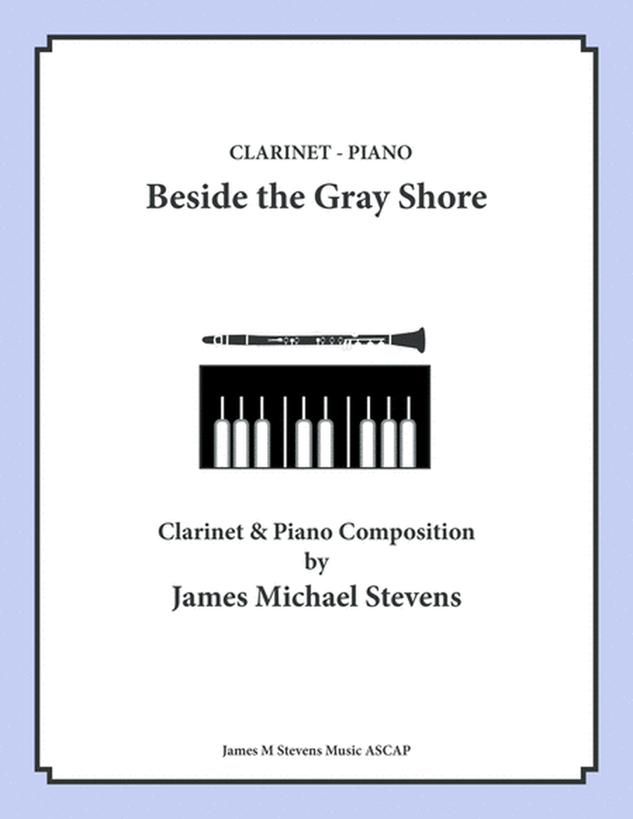 Beside the Gray Shore - Clarinet & Piano image number null