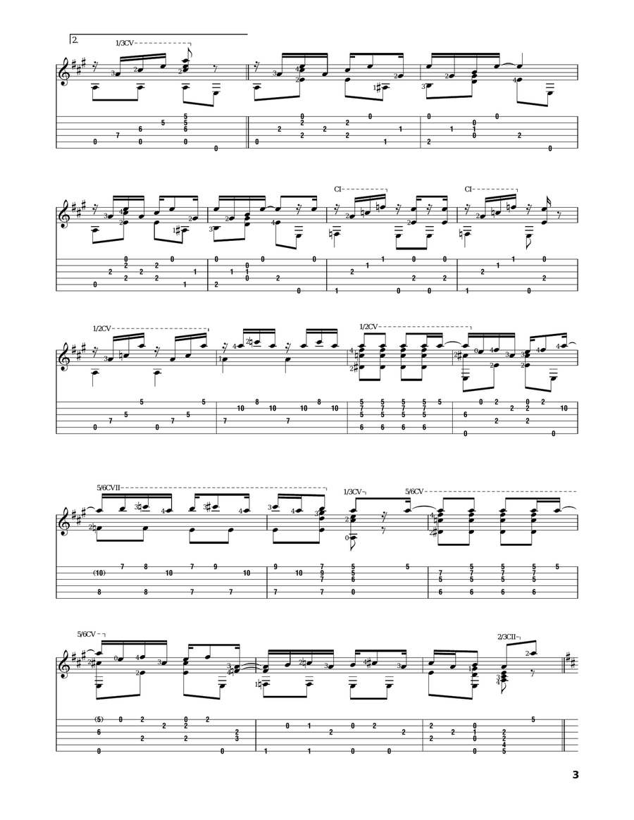 Maple Leaf Rag Maple Leaf Rag Acoustic Guitar scores gallery preview page 3