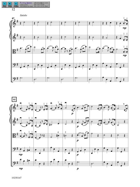 A Stephen Foster Medley - Score & Parts