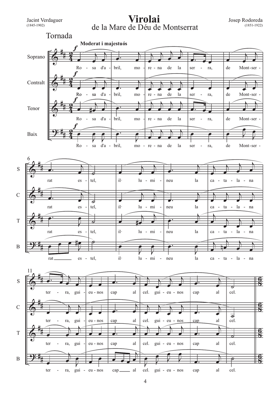 Virolai 4-Part scores gallery preview page 4