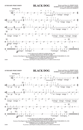 Black Dog: Auxiliary Percussion