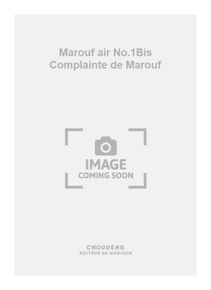 Marouf air No.1Bis Complainte de Marouf