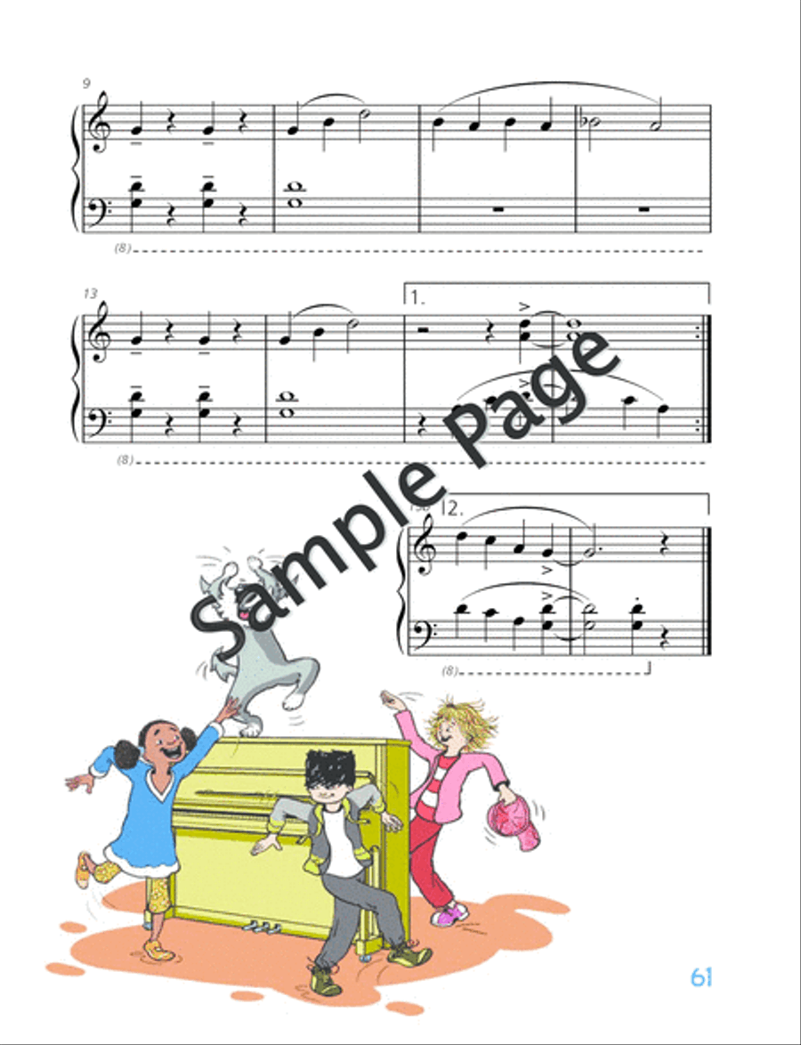 Piano Junior: Lesson Book 2 Piano Method scores gallery preview page 62