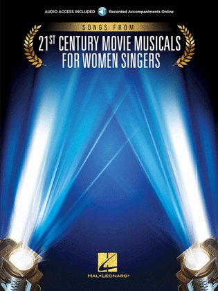 Book cover for Songs from 21st Century Movie Musicals for Women Singers