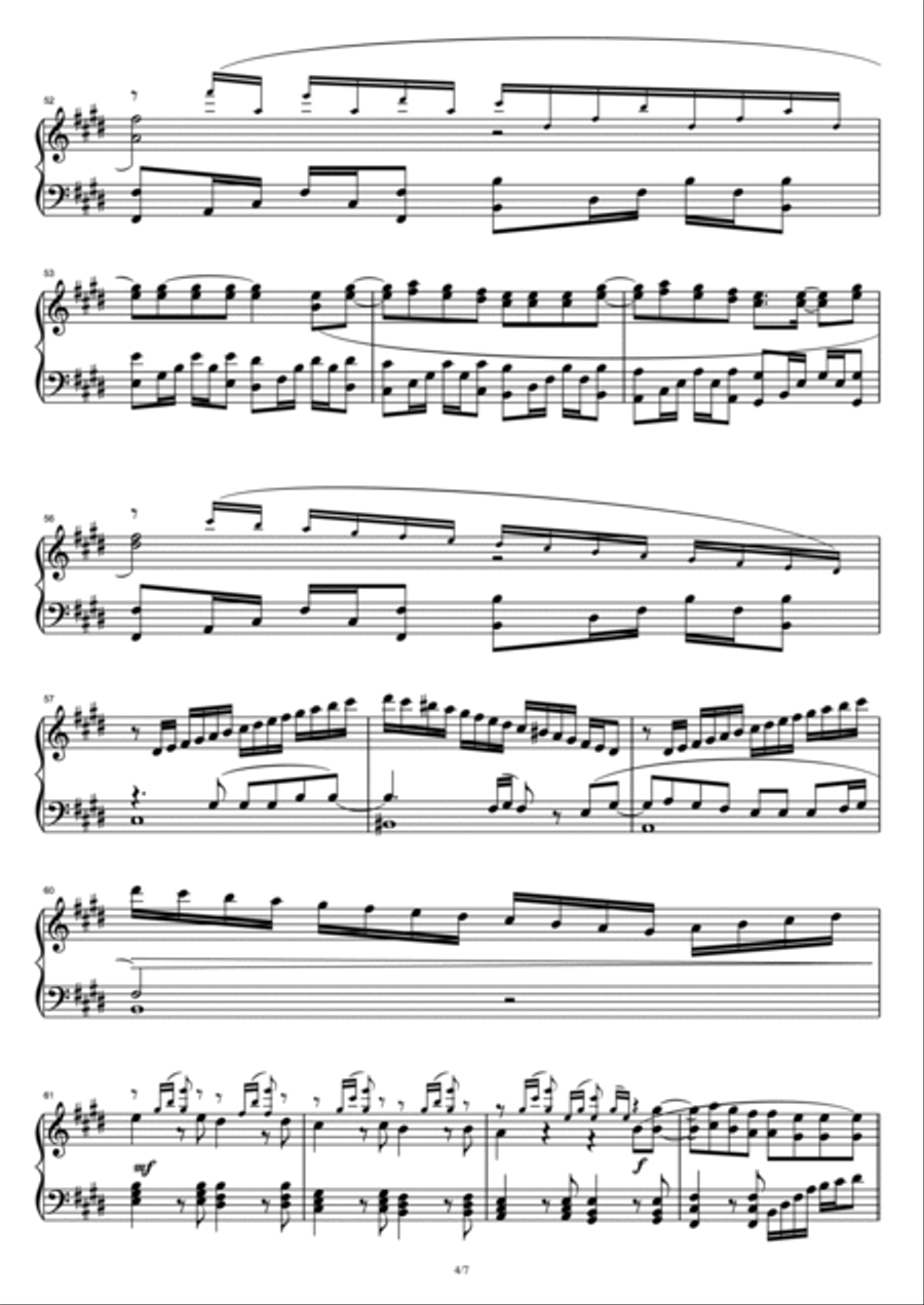 Permission To Dance Piano Solo scores gallery preview page 4