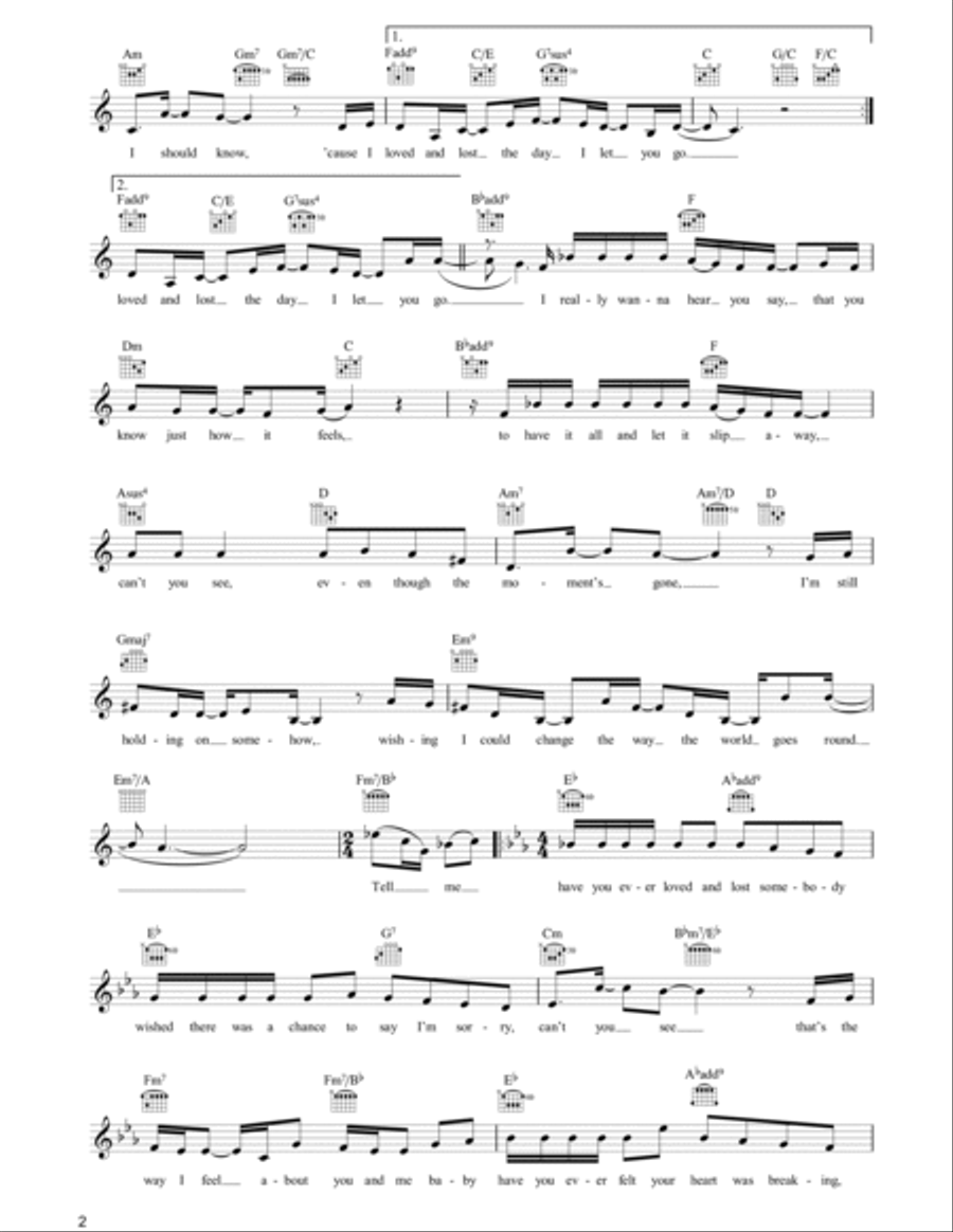 Have You Ever Have You Ever Piano scores gallery preview page 2