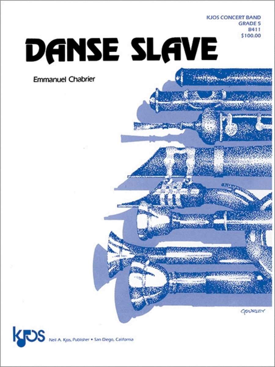 Danse Slave Concert Band scores gallery preview page 1