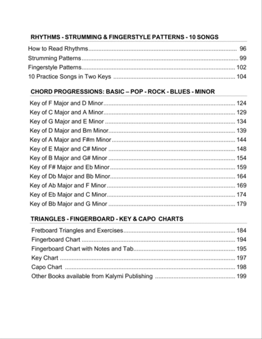 Improve Your Guitar Chord Playing - Chord Switching Tips Guitar Tablature scores gallery preview page 6