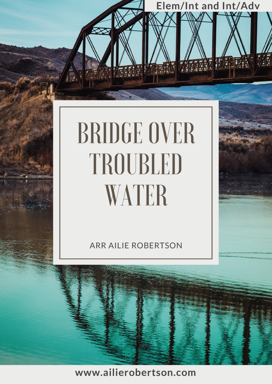 Bridge Over Troubled Water Celtic Harp scores gallery preview page 1