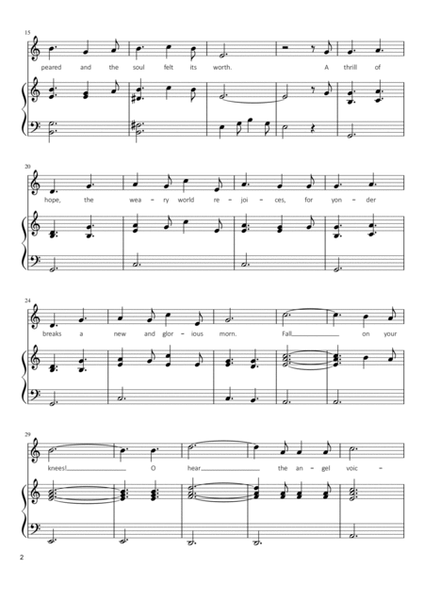 O Holy Night - Easy Piano image number null