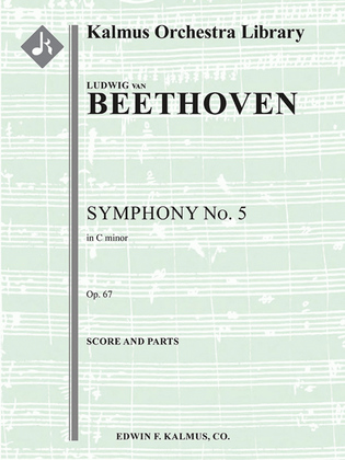 Book cover for Symphony No. 5 in C minor, Op. 67