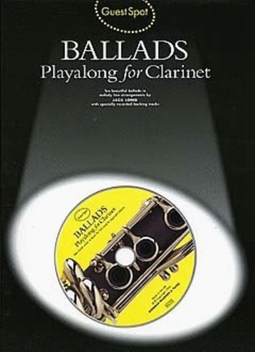 Guest Spot Ballads Clarinet Book/CD