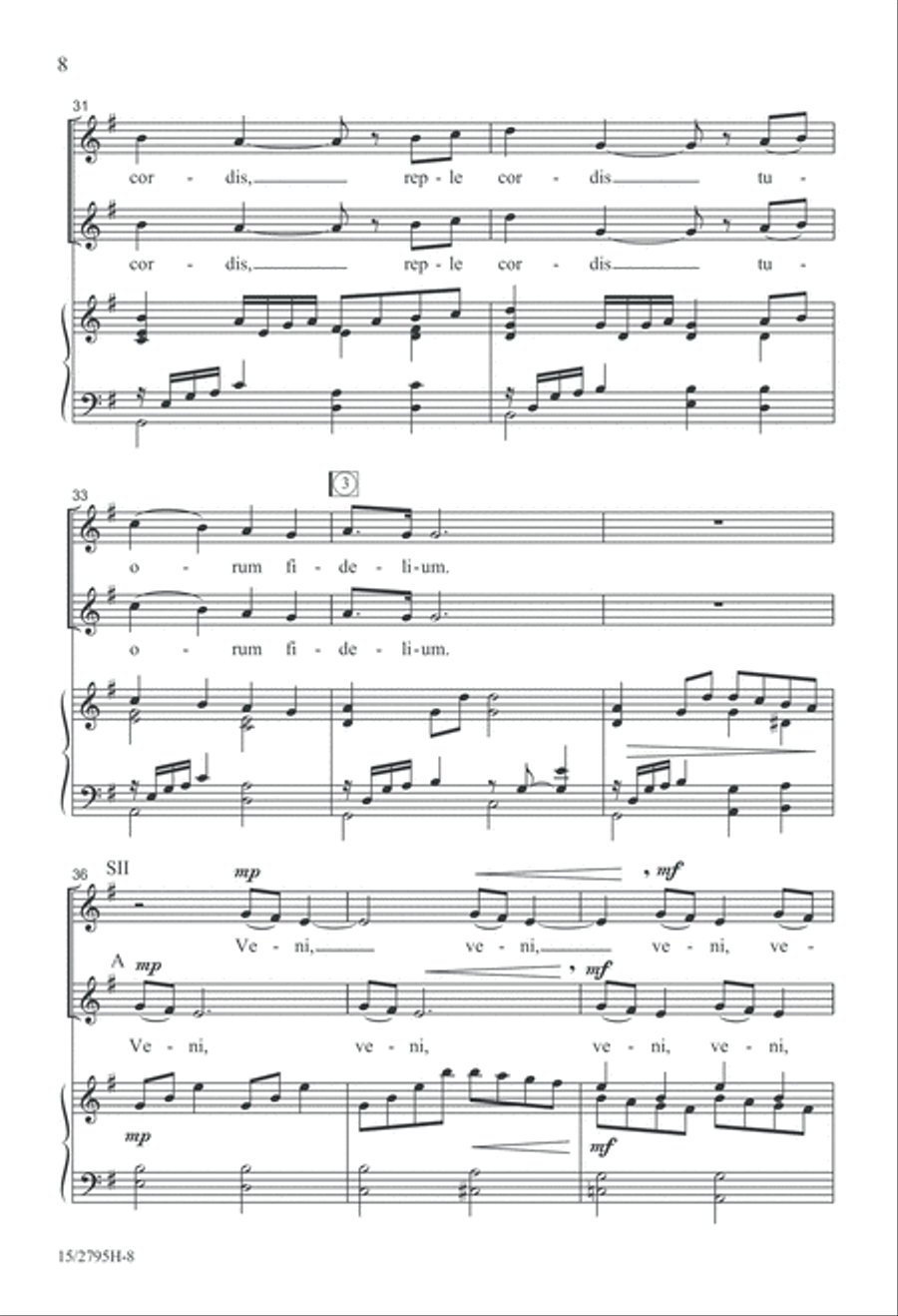 O Lux Beatissima SSA scores gallery preview page 9