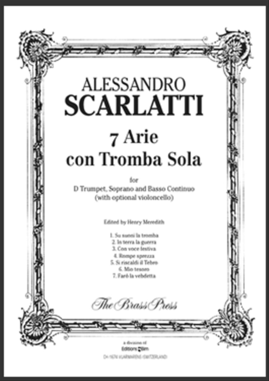 7 Arie Soprano Voice scores gallery preview page 1
