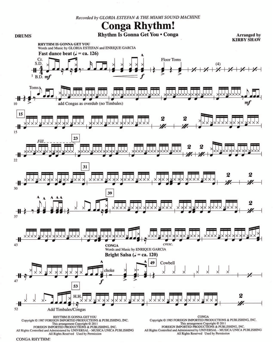 Conga Rhythm: Drums