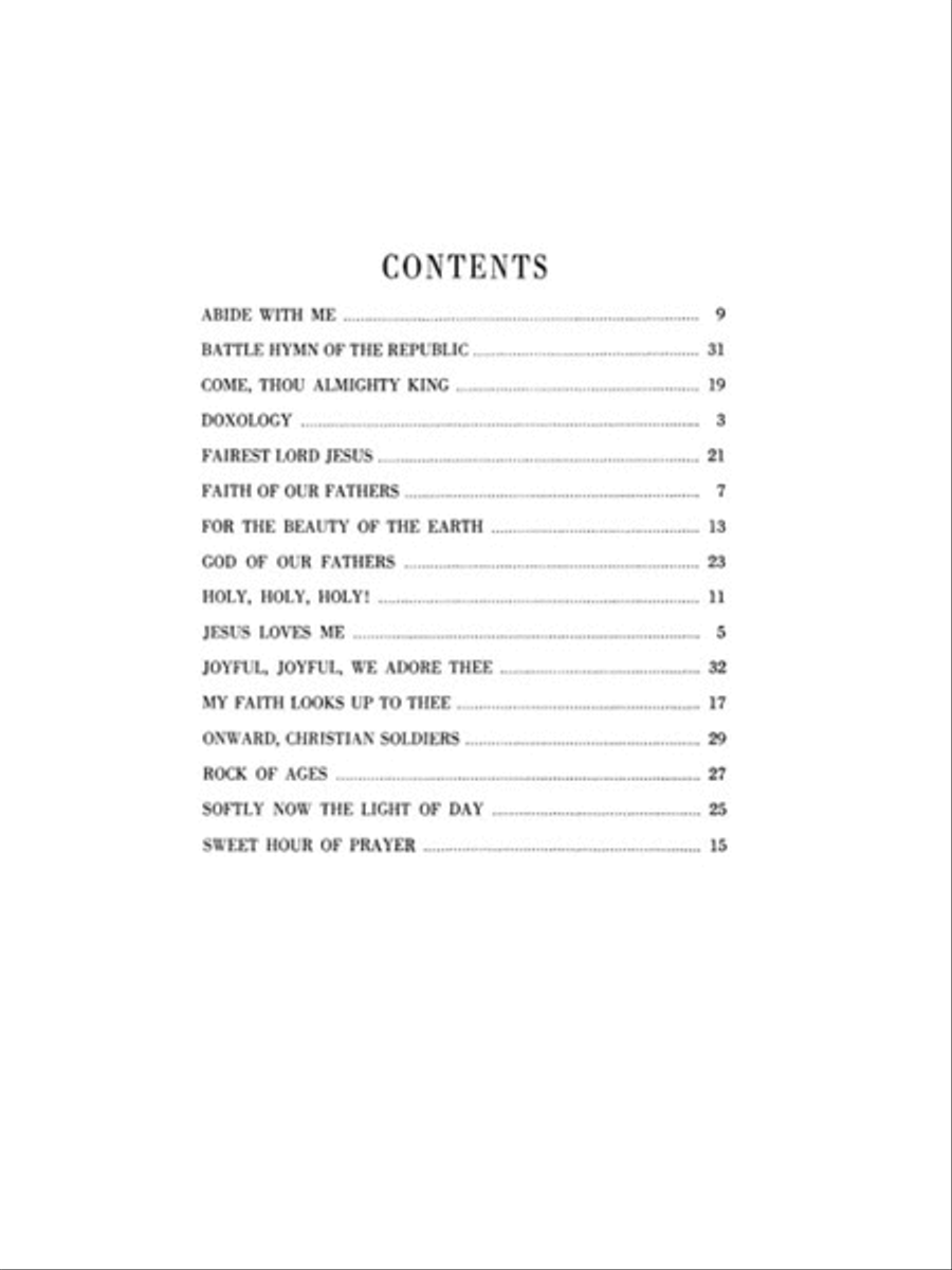 A Young Pianist's First Hymnal Choir scores gallery preview page 2