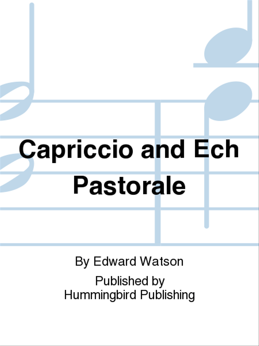 Capriccio and Ech Pastorale Flute scores gallery preview page 1