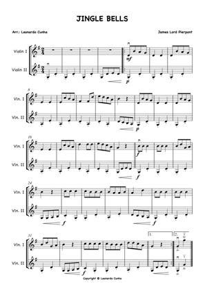 Jingle Bells - 2 violins