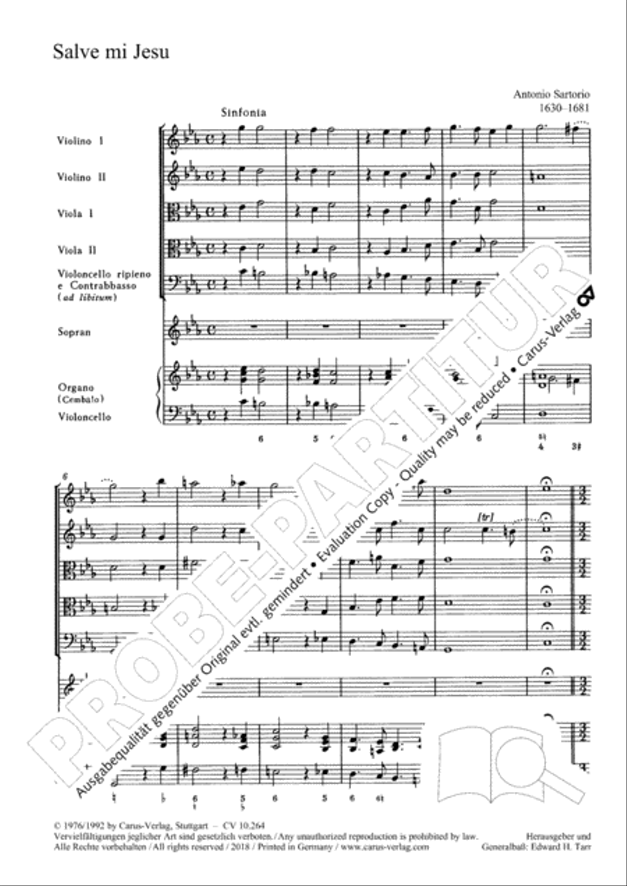 Salve mi, Jesu Salve mi, Jesu Soprano Voice scores gallery preview page 7