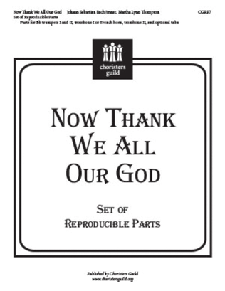 Now Thank We All Our God - Brass Parts