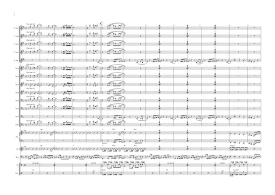 Signed, Sealed, Delivered I'm Yours Saxophone scores gallery preview page 2