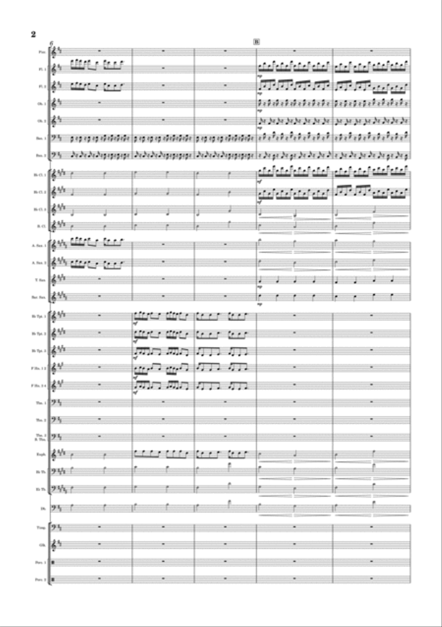 Europapa in Harmony Concert Band scores gallery preview page 2