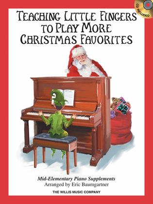 Book cover for Teaching Little Fingers to Play More Christmas Favorites - Book/CD