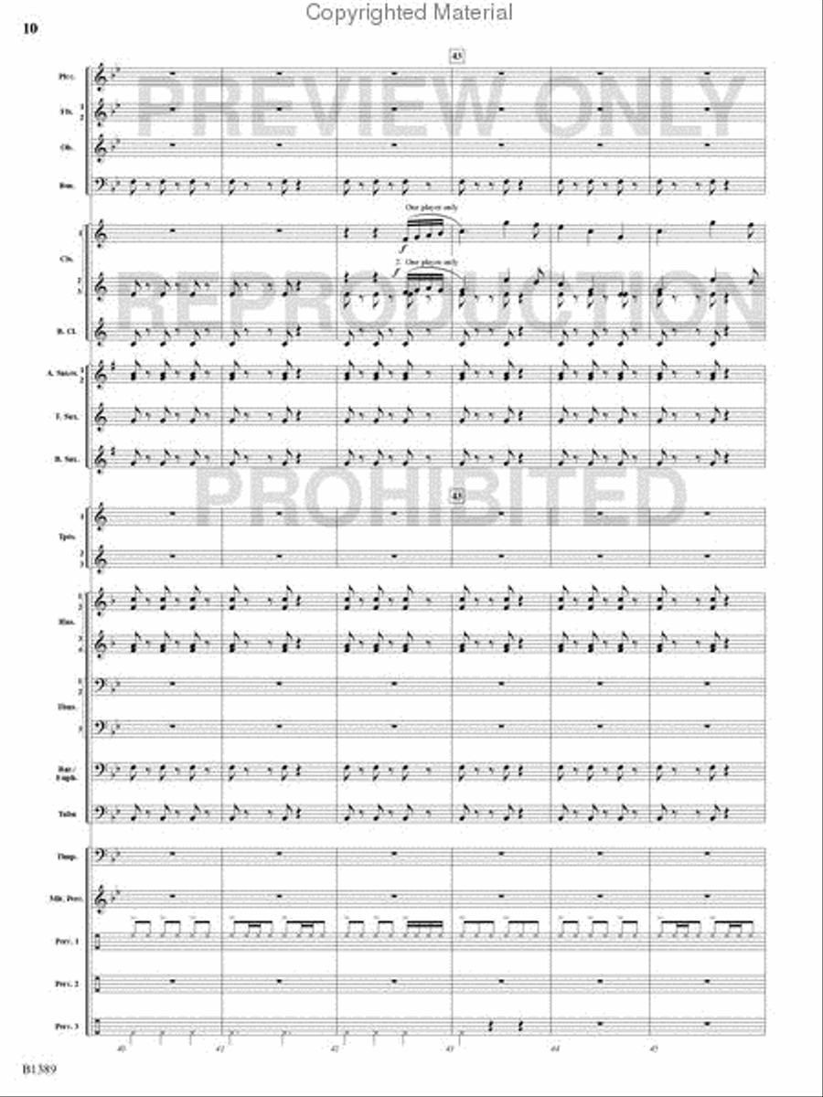 American Visions Concert Band scores gallery preview page 9