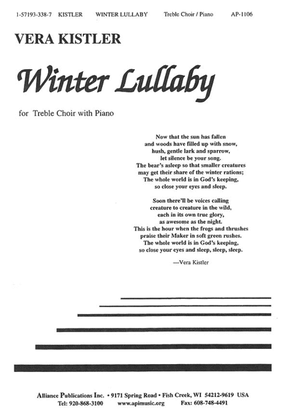 Winter Lullaby - Oct - Unis Chr