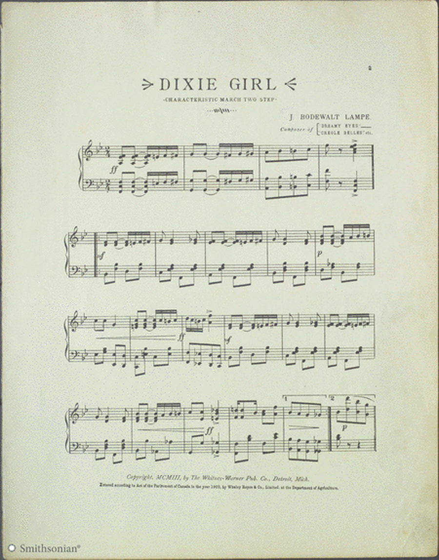 Dixie Girl March Two-Step
