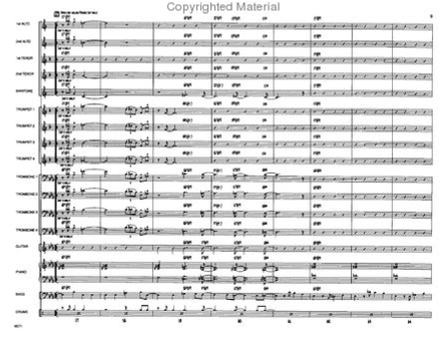 Big Al's Boogie Jazz Ensemble scores gallery preview page 9