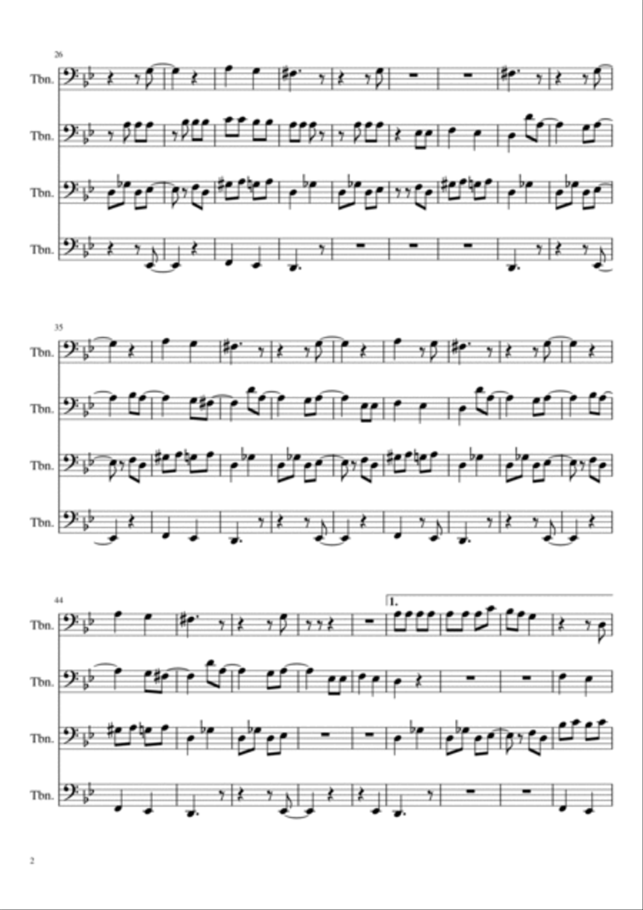 Lalala Piano scores gallery preview page 2